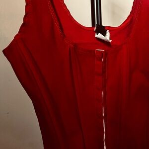 Red Corset Top